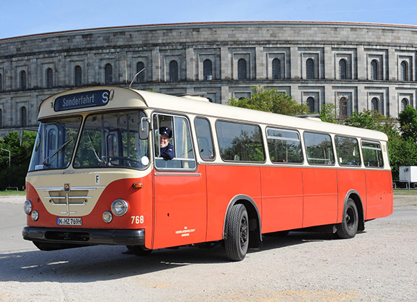 Oldtimer-Bus Büssing Präfekt